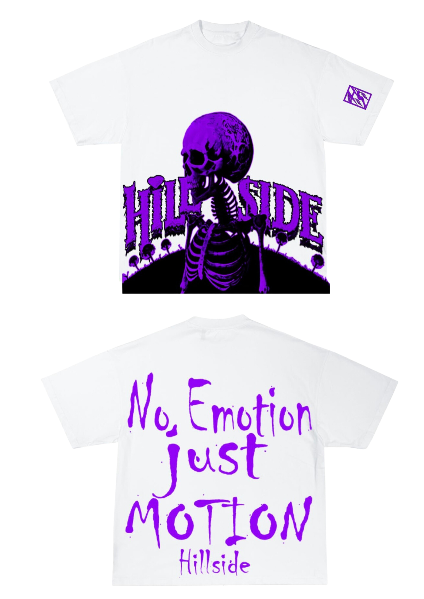 Hillside Purple (Skeleton) Shirt