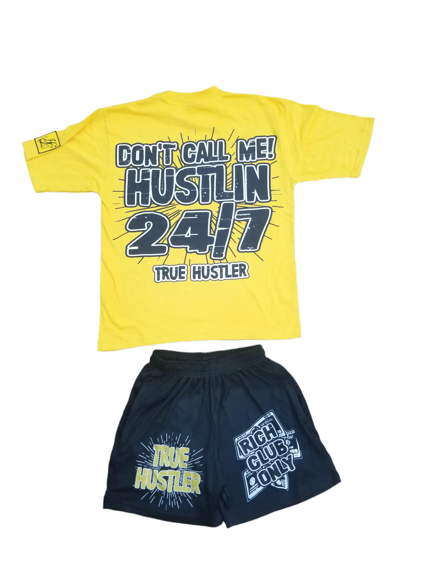 Yellow “Rich Club” True Hustler Set