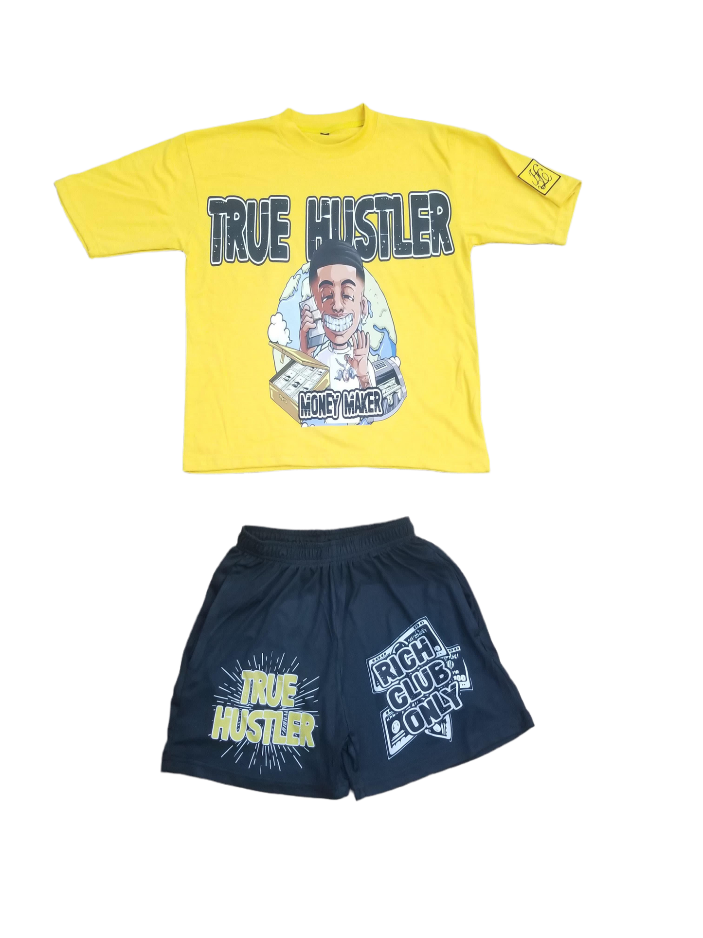 Yellow “Rich Club” True Hustler Set