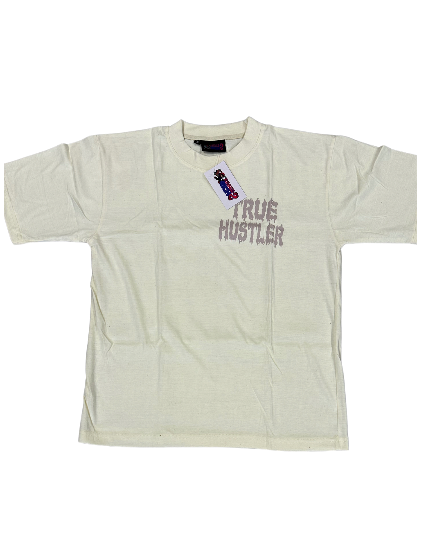 Cream & Grey True Hustler Studios T-Shirt