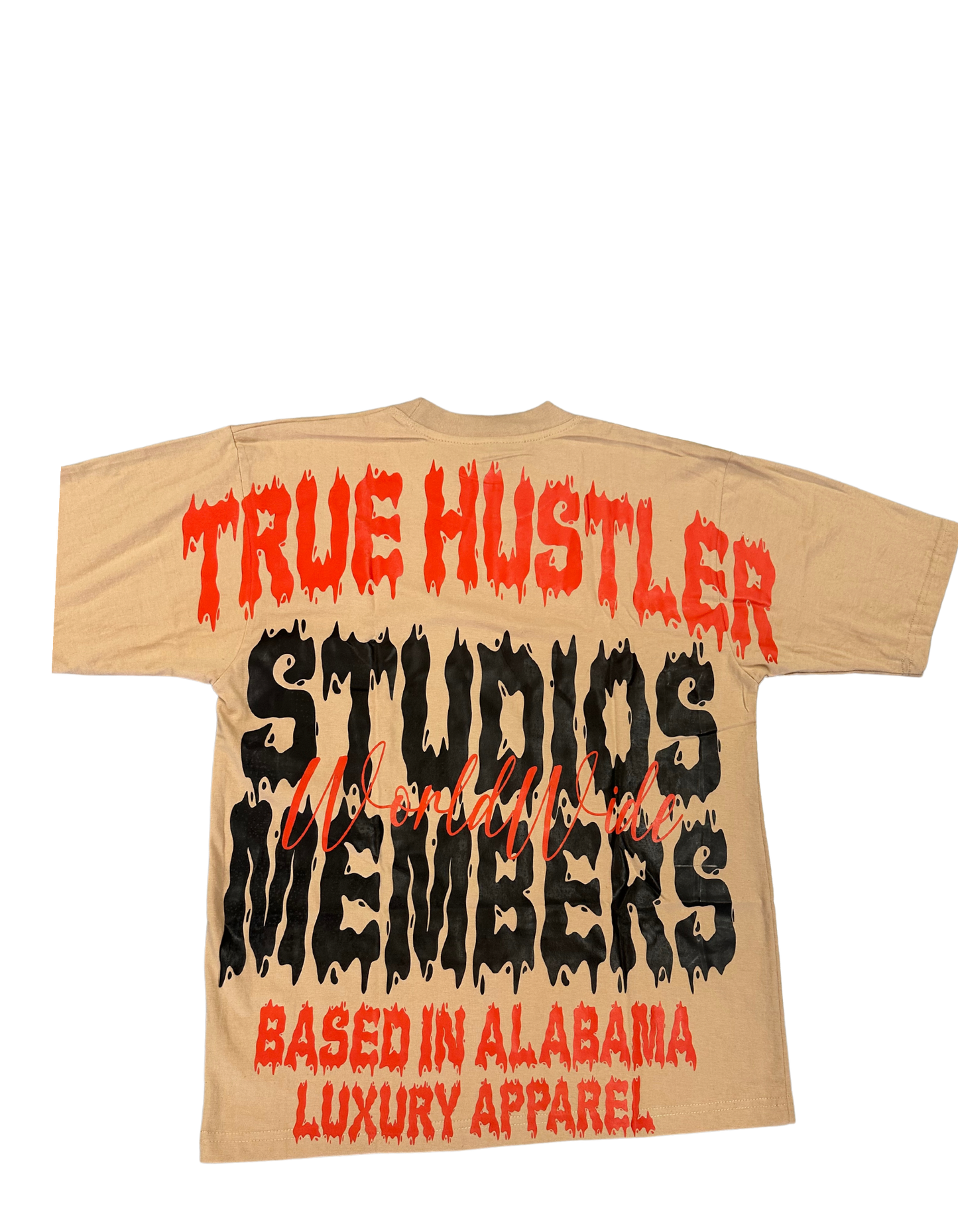 Brown & Red True Hustler Studios T-Shirt