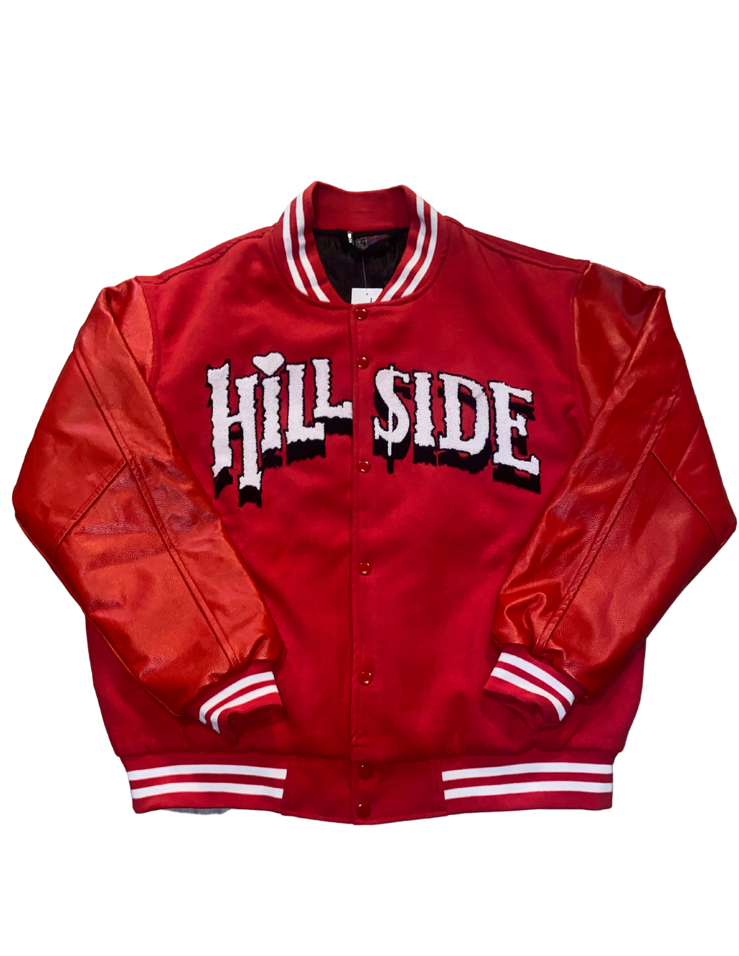 Red “Hillside Varisty Jacket”