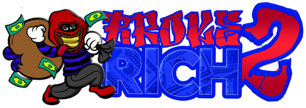 Broke 2 Rich Apparel logo