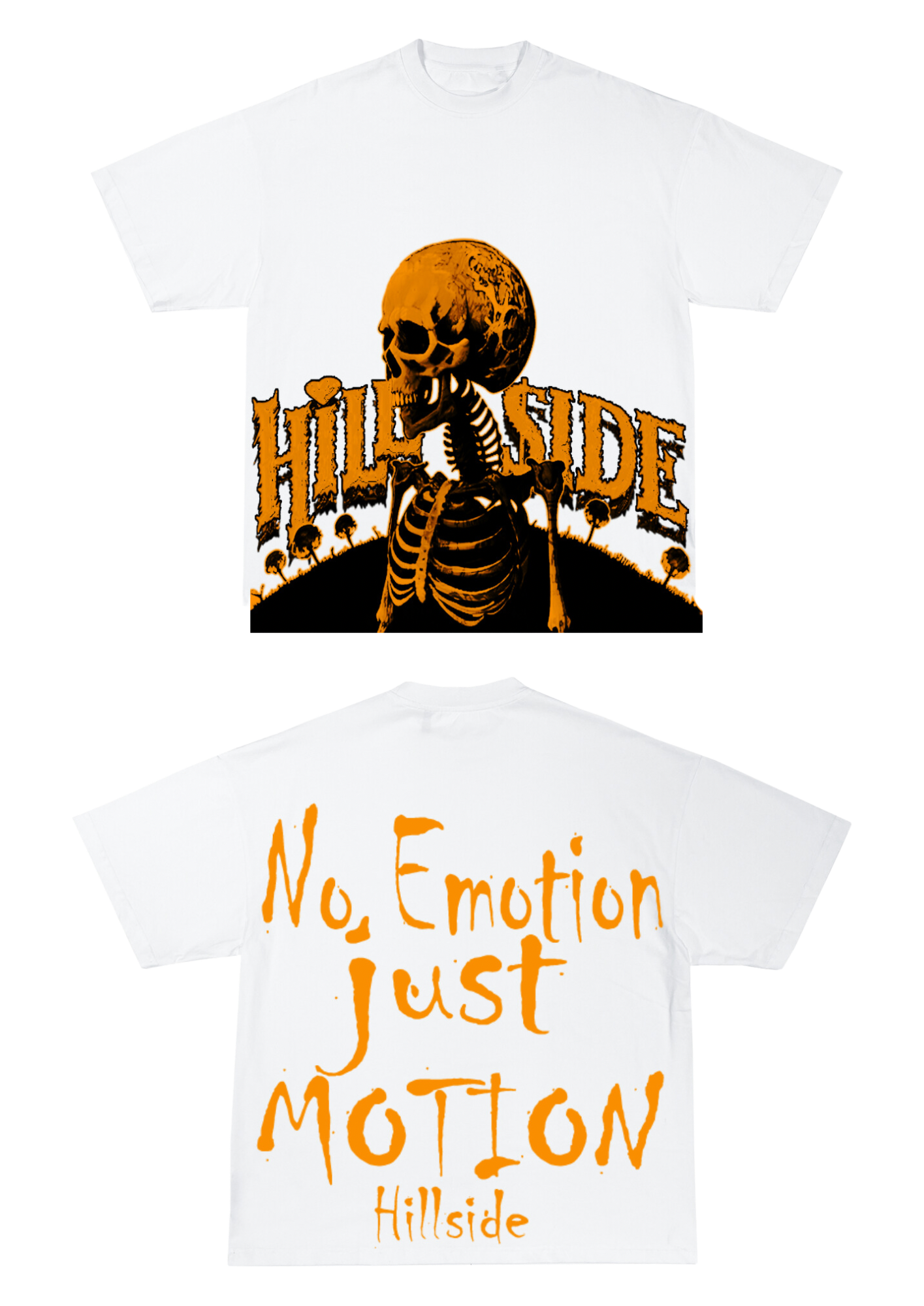 Hillside Orange (Skeleton) Shirt
