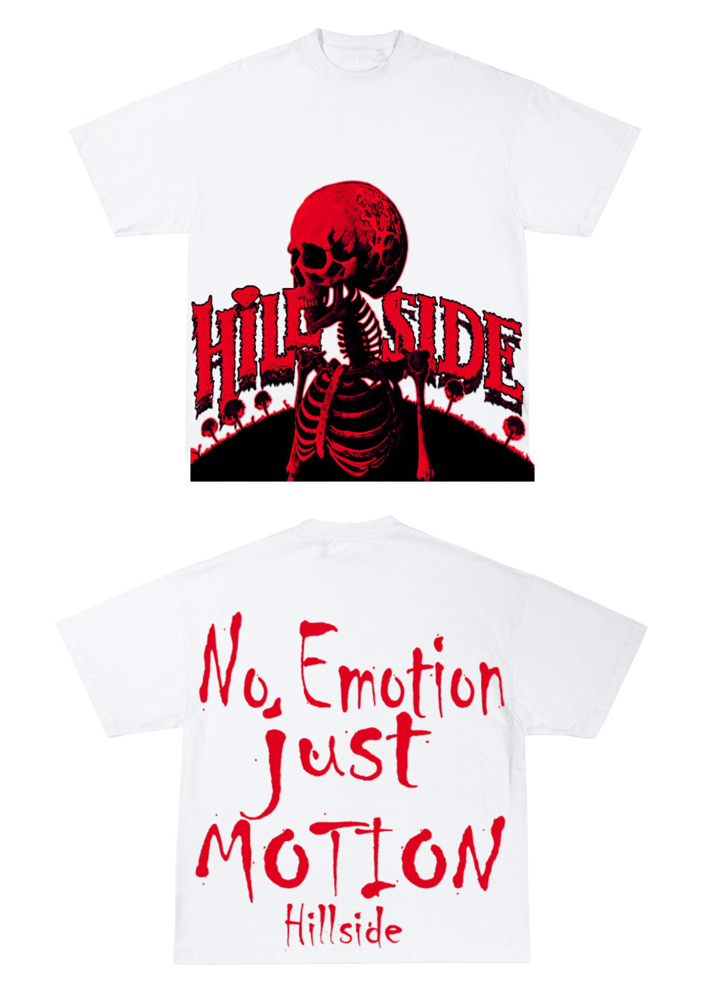 Hillside Red (Skeleton) Shirt