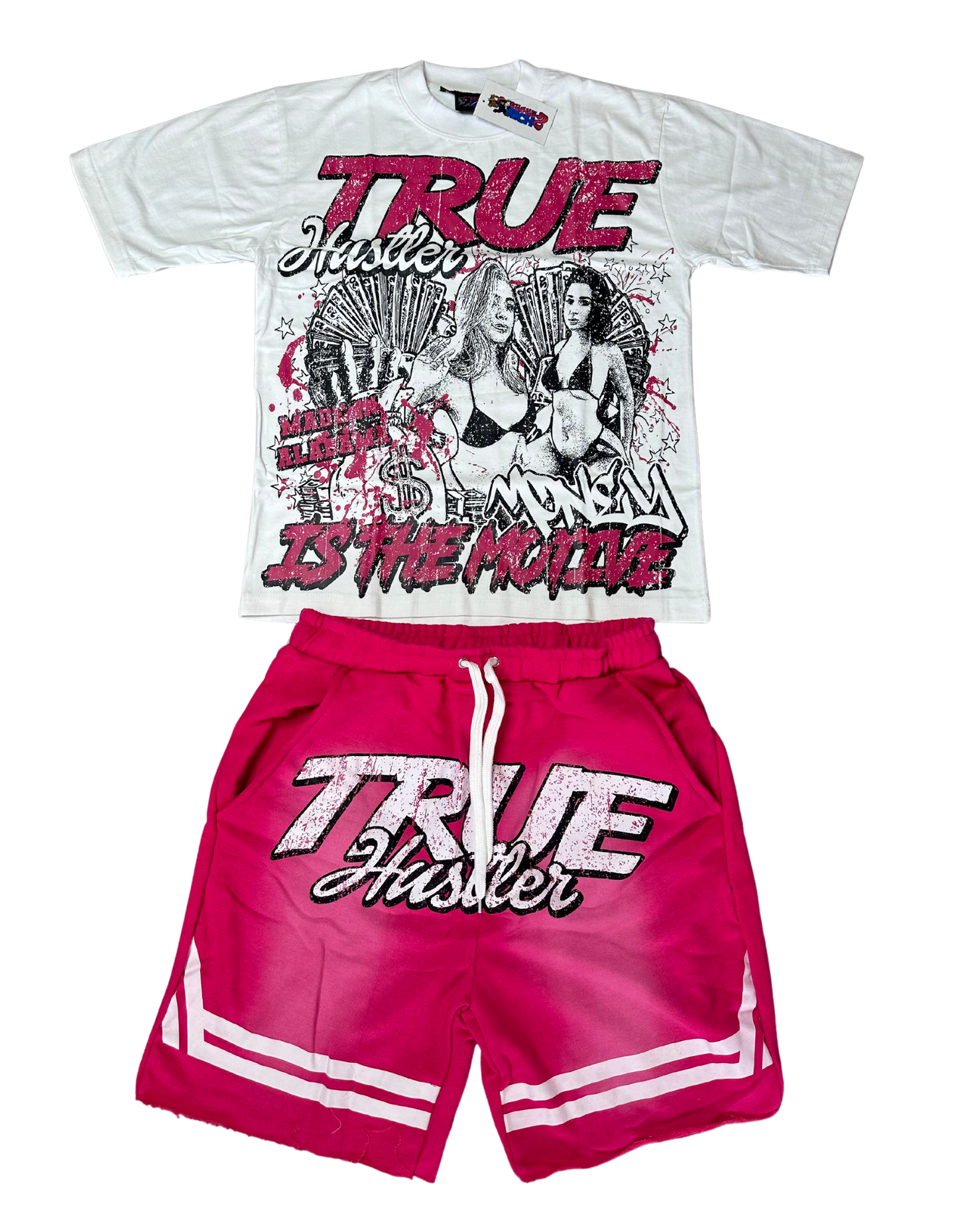 Pink True Hustler “Money is The Motive Set “