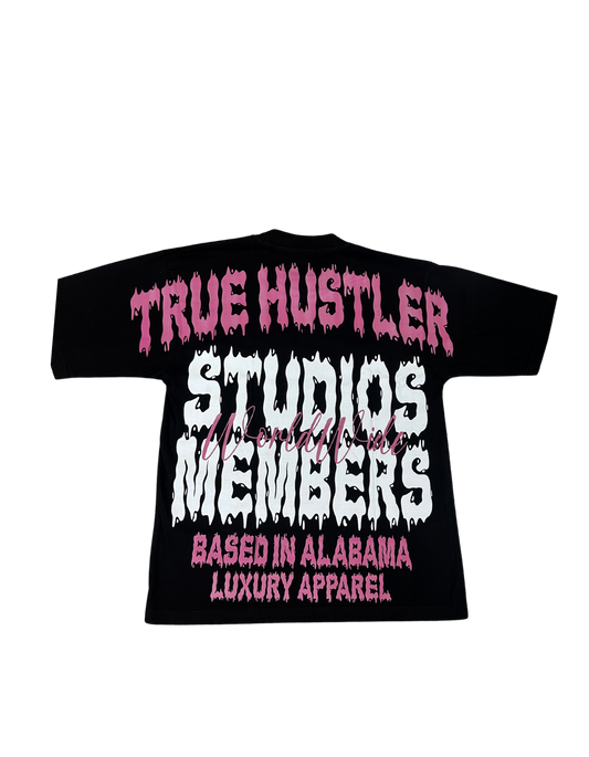 Black & Purple True Hustler Studios T-Shirt