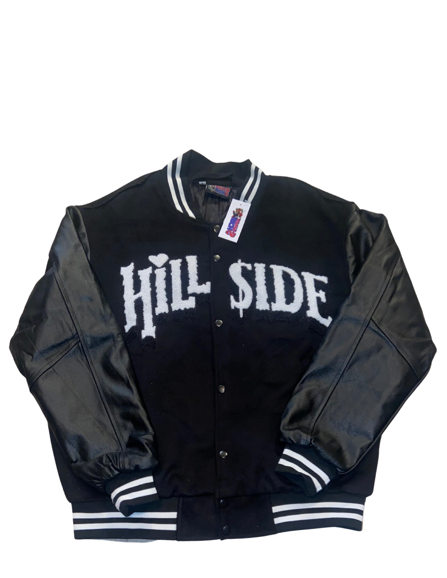 Black “Hillside Varsity Jacket”