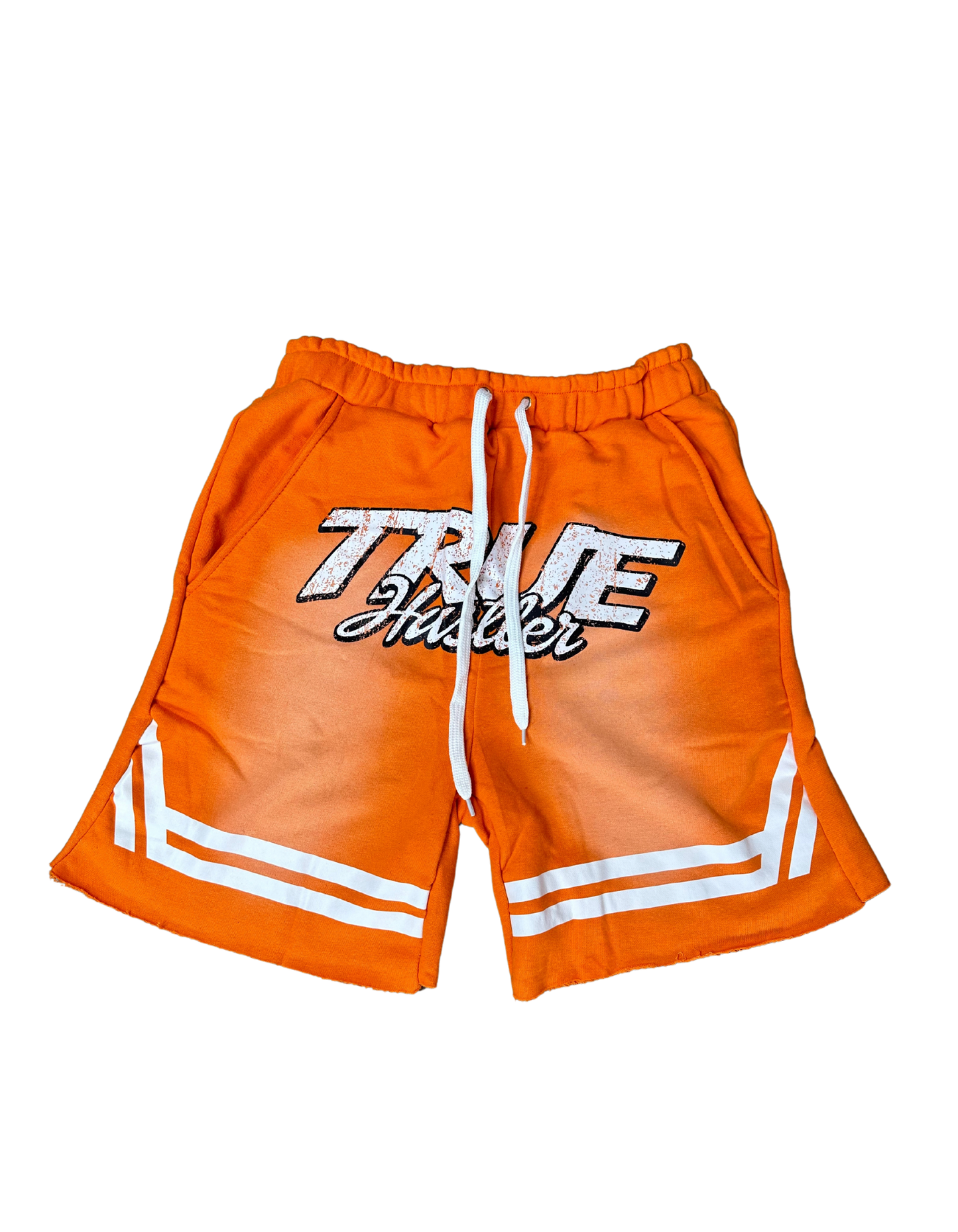 Orange True Hustler “Money Is The Motive” Shorts