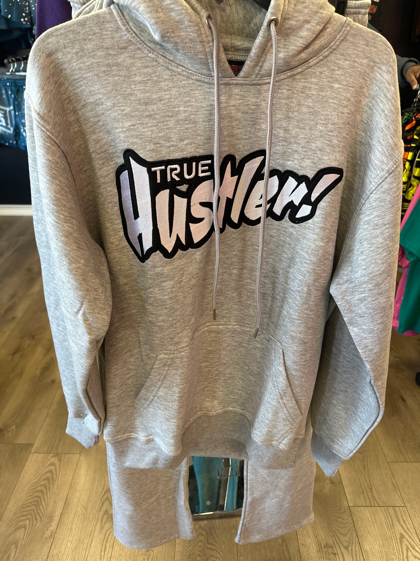 Grey & White “True Hustler”