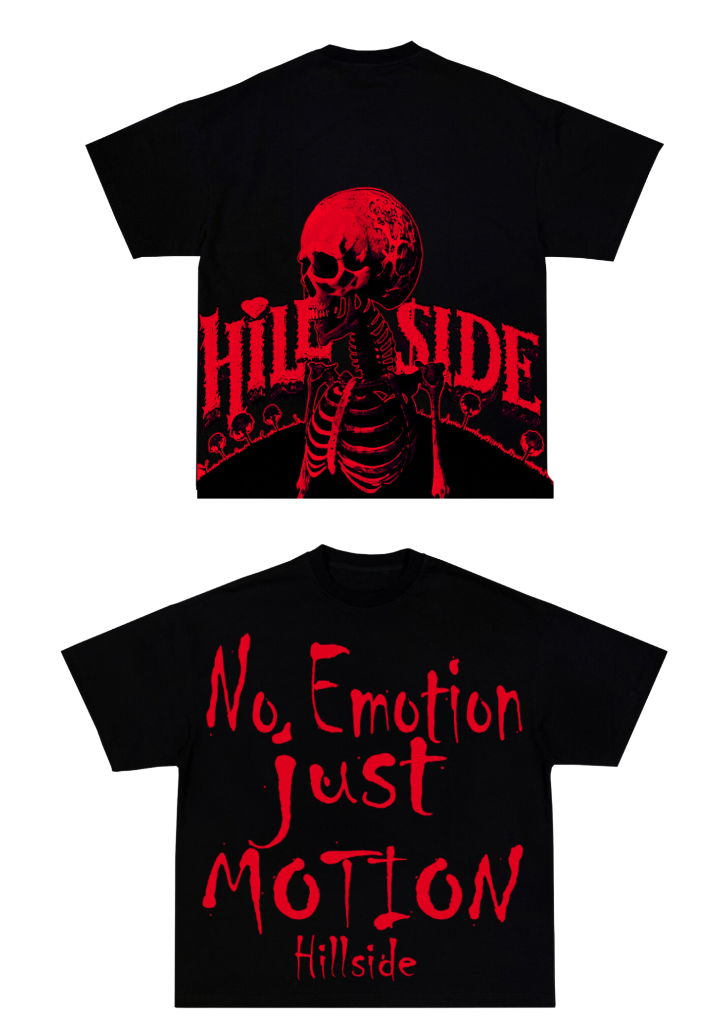 Hillside Red (Skeleton) Shirt