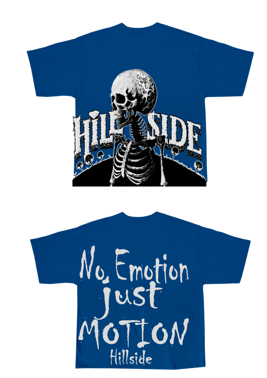 Blue/White Hillside (Skeleton) Shirt