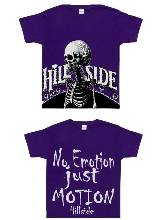 Purple/White Hillside (Skeleton) Shirt