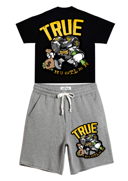 Yellow “True Hustler” Summer Set