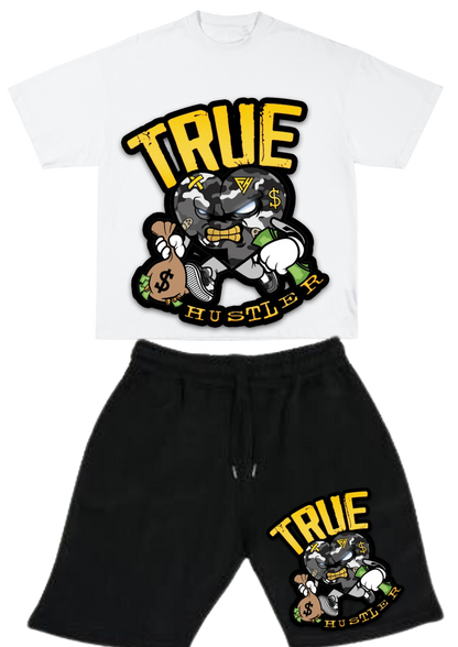 Yellow “True Hustler” Summer Set