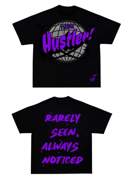 True Hustler (Purple Globe) Shirt