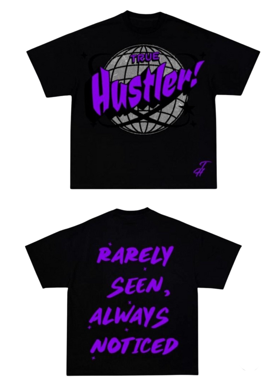 True Hustler (Purple Globe) Shirt