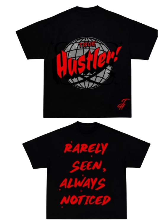 True Hustler (Red Globe) Shirt