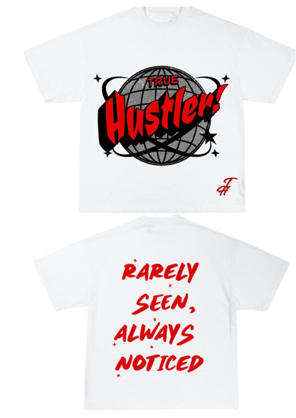 True Hustler (Red Globe) Shirt