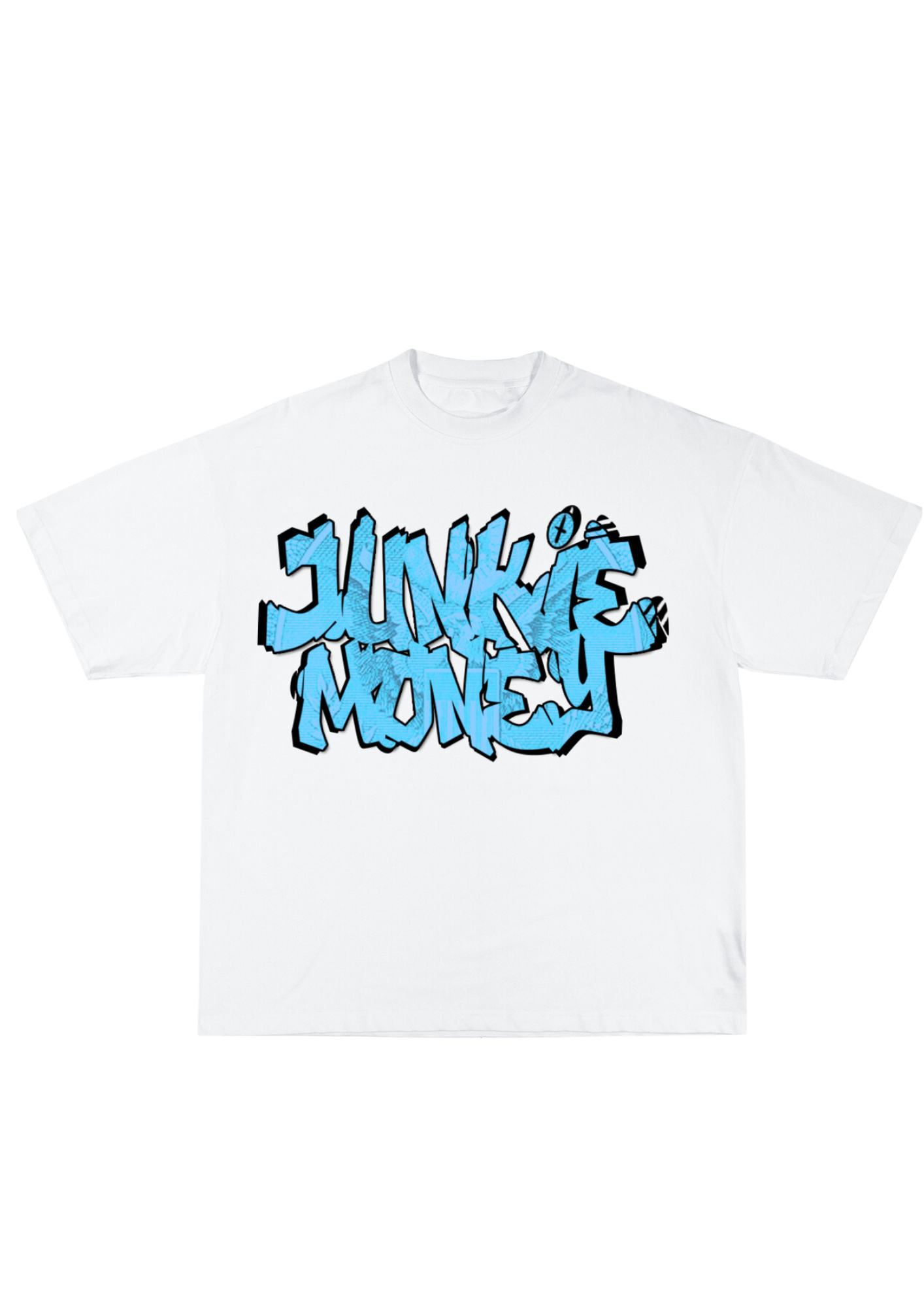 Light Blue Junkie Money Shirt