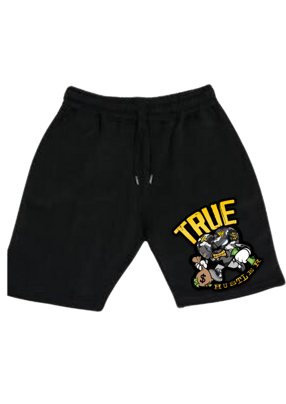 Yellow True Hustler Shorts
