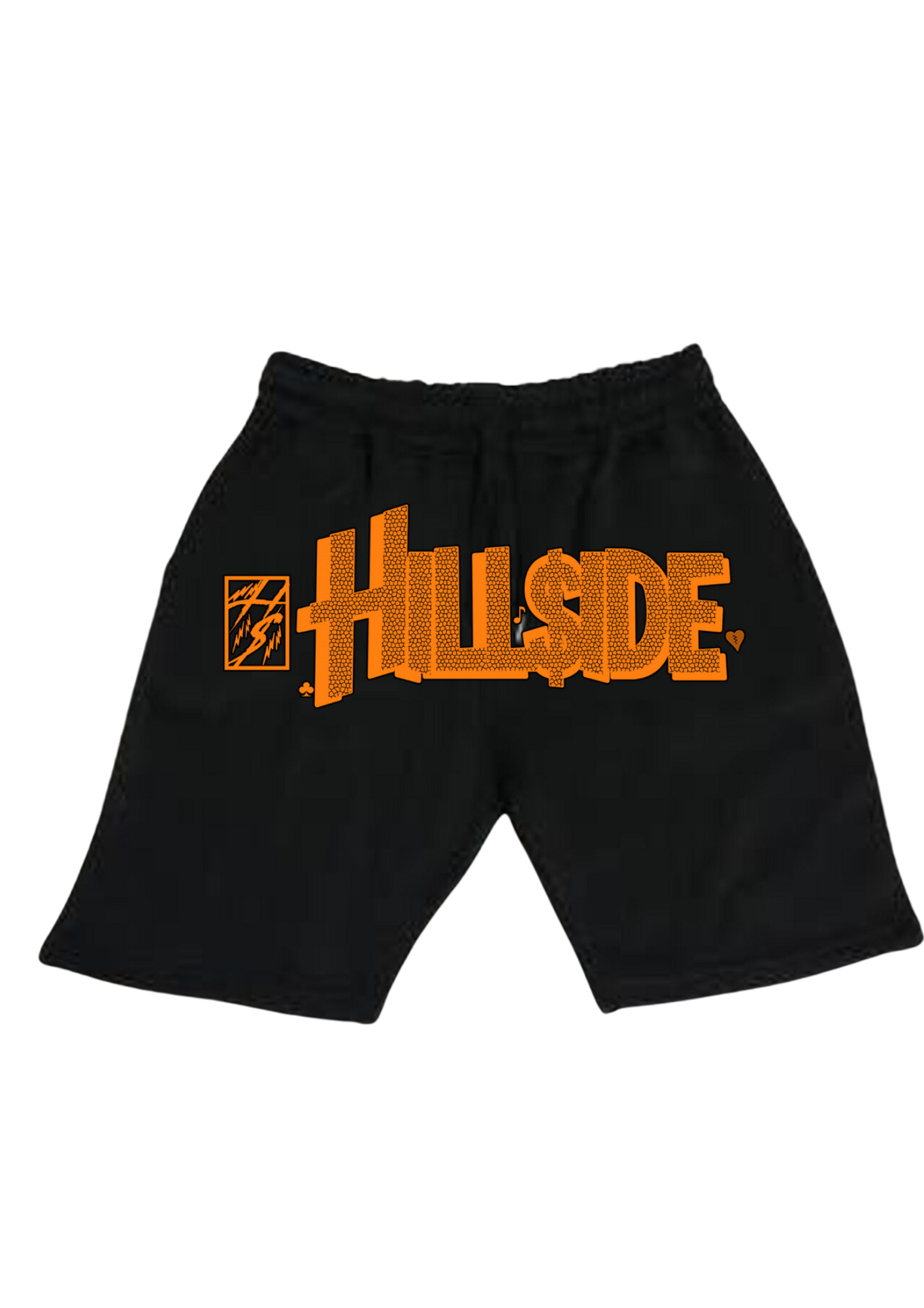 Orange Hillside Shorts