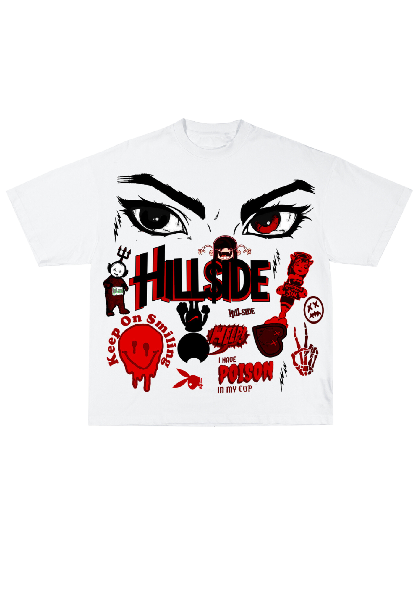 Red Hillside T- shirt